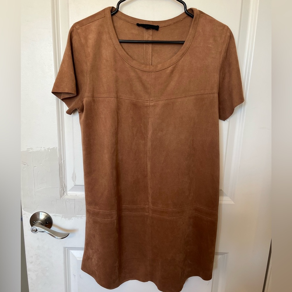 COPY - Brown Suede Dress